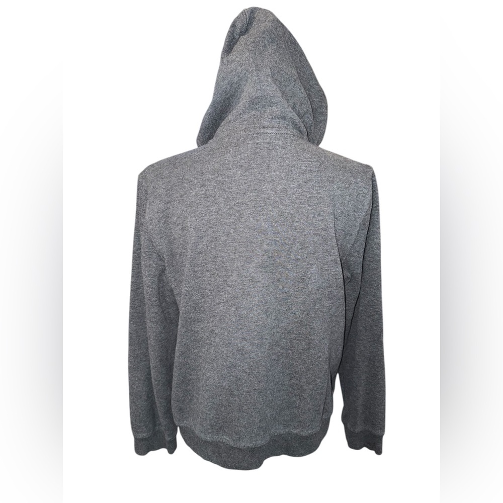 Lauren Ralph Lauren Hooded Drawstring Jacket Womens Large Gray Full Zip Up - Picture 8 of 15